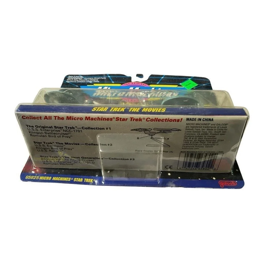 Vintage 1993 Galoob Micro Machines Star Trek The Movies Collection #2 Sealed